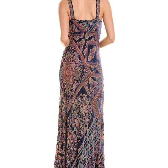 COPY - COPY - JOHNNY WAS OMO BURNOUT PEONY DRESS - Picture 9 of 12